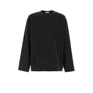 Lemaire Men Black Jersey Shirt